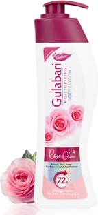 Dabur Gulabari Moisturising Body Lotion | 100% Organic Rose Oil | Paraben Free
