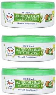 अयूर All Purpose cream 200ml (pack of 3)
