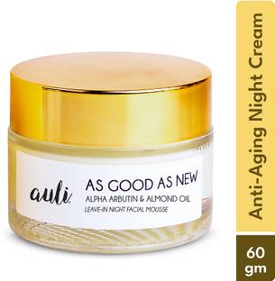 Auli As Good As New Anti-Ageing Night Cream with Almond Oil and Shea Butter for Face