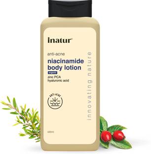 inatur Niacinamide Body Lotion | Anti-Acne & Non-Sticky Body Moisturizer