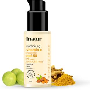 inatur Vitamin C Sunscreen SPF50 PA++++ | UVA/UVB Protection + Hydration |