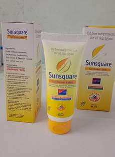 Will impex SUNSQUARE SUN SCREEN LOATION (PACK OF 2)
