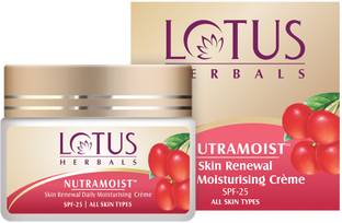 LOTUS HERBALS HERBALS NUTRAMOIST Skin Renewal Daily Moisturising Creme SPF-25