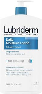 Lubriderm DAILY MOISTURE LOTION ALL SKIN TYPES FRAGRANCE FREE 709 ML