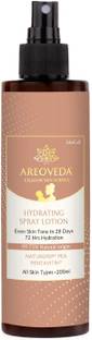 Areoveda Hydrating Spray Lotion with PENTAVITIN� for Instant Hydration & Even Toned Skin