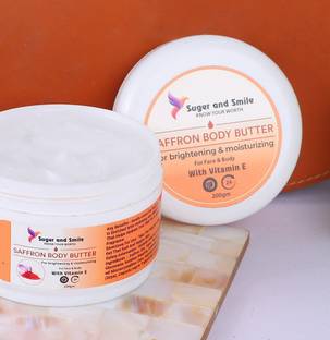 Suger and smile Saffron body butter with vitamin e