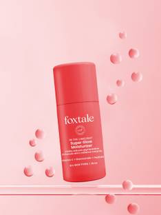 Foxtale Vitamin C Super Glow Moisturiser with Niacinamide & Peptides for Glowing Skin