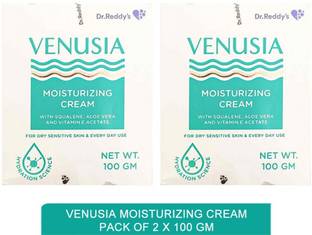 venusia moisturizing cream pack of 2 x 100 gm