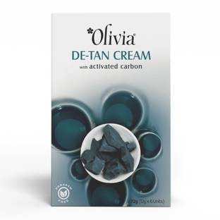 Olivia De-Tan Cream with Activated Carbon for Exfoliation & Deep Cleansing