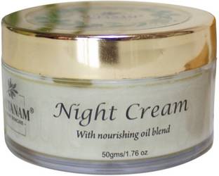 Nutanam Skincare Night Cream for Skin Brightening