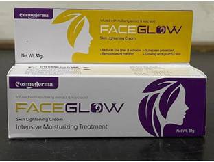 Cosmederma Faceglow Intensive Moisturizing Treatment Skin Lightening Cream For Unisex