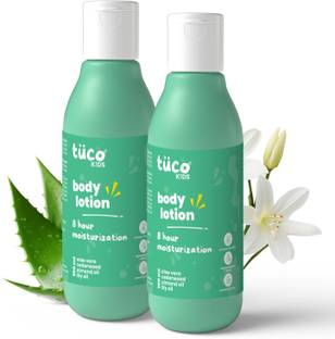 TuCo Kids Body Lotion for kids 4-10, 2-5, 10-15 years | 100ml-Pack of 2