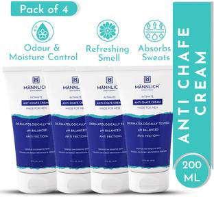 Mannlich Intimate Anti-Chafing Cream for Men - Anti Rash Cream and Lightens Dark Patches