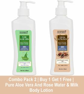 sophin Pure Aloe Vera And Ultra Rich Cocoa Body Lotion