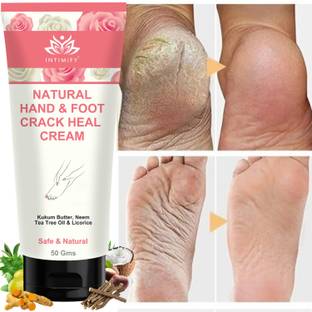 INTIMIFY Foot Crack Cream, Moisturizes Dry Cracked And Heels And Feet For Men & Women