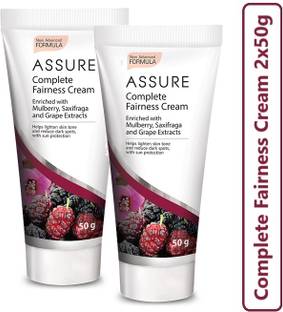 ASSURE Complete Fairness Cream (Enriched with Bio-White Complex) Pack of 2