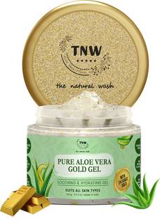 TNW - The Natural Wash Pure Aloe Vera Gold Gel-Soothing & Hydrating Gel With 24 carat Gold