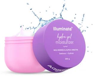 Aqualogica Illuminate + Hydra Gel Moisturizer with Wild Berries & Alpha Arbutin