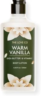 The Love Co. Warm Vanilla Body Lotion - Daily Nourshing - Intense Hydration For Dry Skin