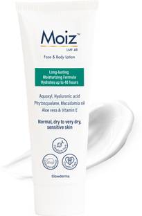 Moiz LMF 48 Lotion | 48 Hour Hydration | With 17 Moisturizers | Non-Comedogenic