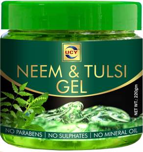 UCY Neem & Tulsi Gel - Anti Acne & Pimple with Neem, Tulsi
