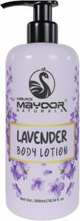 MAUR'SMAYUR NATURALS Lavender Soft Touch Body Lotion for Women & Men, All Skin types