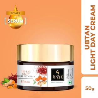 GOOD VIBES Ubtan Insta Glow Light Day Cream 50g