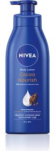 NIVEA Cocoa Butter & Nourish, Moisturizer Lotion, Coconut Oil & Serum, Very Dry Skin