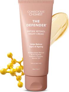 Conscious Chemist Retinol Night Cream | Anti-Aging for Face & Neck | Reduces Fine Lines & Wrinkles