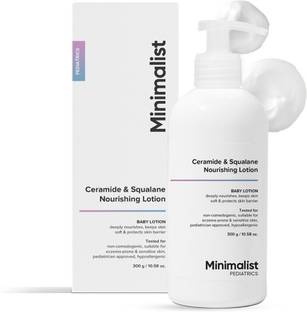 Minimalist Nourishing Baby Lotion with Ceramide & Squalane | Pediatrics Approved
