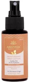 Areoveda Moisturising Spray Lotion | Soothes Acne-prone Skin | 72 Hrs Hydration