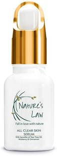 Nature's Law All Clear Skin Serum Natural Skin Serum For Pigmentation Dark Spots Removal For Glowing Skin Anti Acne