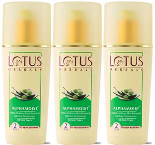 LOTUS HERBALS Alphamoist Alpha Hydroxy Skin Renewal Oil Free Moisturizer