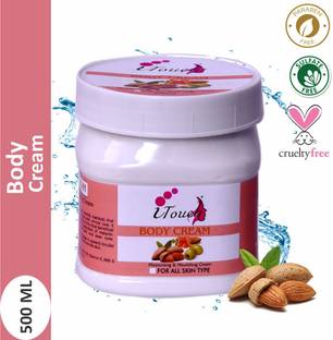 I TOUCH Herbal Body Massage Cream |Face & Body Massage Cream | All Skin Types 500ml