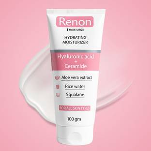 Renon Ceramide & Hyaluronic Moisturizer Gel Cream|Face Moisturizer for Women & Men