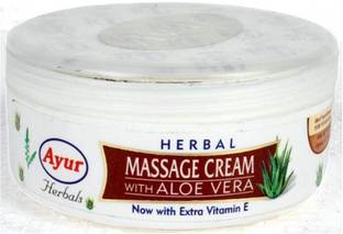 Ayur Herbal Massage Cream With Aloe Vera
