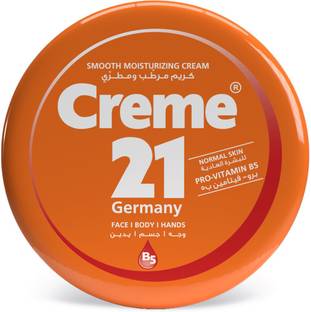 Creme 21 Smooth Moisturizer Cream|With Vitamin B5 and E|With Sweet Almond Oil