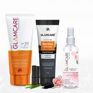 Glamcare Glamacare Summer Skincare Kit (60ml+100g+100ml)