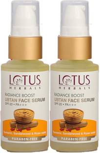 LOTUS HERBALS Radiance Boost Glow Ubtan Serum