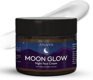 Ayuvya MoonGlow I Night-cream I Anti-aging Cream I Reduces dark spots