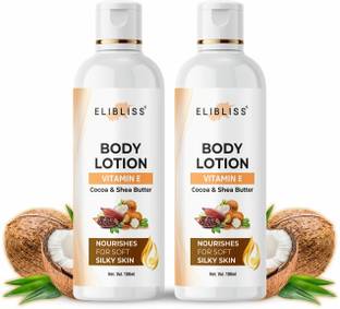 ELIBLISS Peach Milk Moisturiser Body Lotion Pack of 2