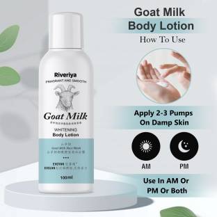 JENIM Goat milk body lotion Whitening Moisturizing Skin Body Cream Smoothing