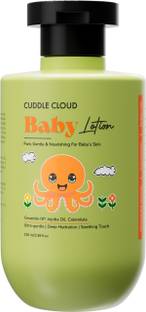CuddleCloud Baby Lotion with Shea Butter & Vitamin E – 24HR Moisture, Hypoallergenic, pH 5.5