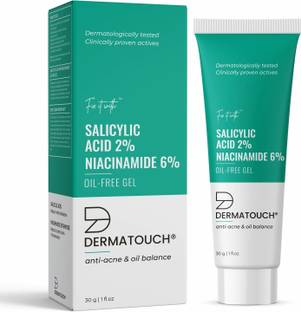 Dermatouch Salicylic Acid 2% Niacinamide 6% Anti-Acne Oil-Free Gel For Acne & Oil Balancing