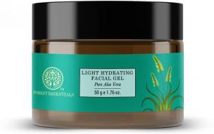 Forest Essentials Light Hydrating Facial Gel Pure Aloe Vera Natural Face Moisturizer