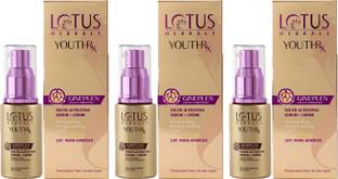 LOTUS HERBALS YouthRx Anti Ageing Activating Face Serum + Cream