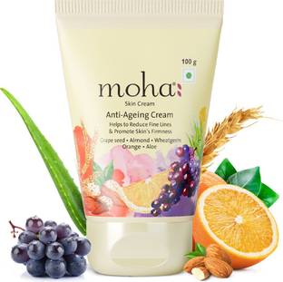 Moha Anti Ageing Skin cream Blend of Pure Herbal Oils Reduce Lines & Wrinkles