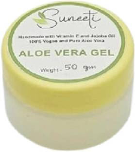 SUNEETI Aloe Vera Gel with Vitamin E and Jojoba Oil