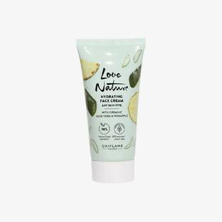 Oriflame Sweden Love Nature Hydrating Face Cream with Organic Aloe Vera & Pineapple