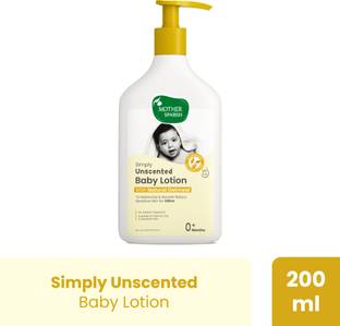 Mother Sparsh Simply Unscented Baby Lotion With Oatmeal, Fragrance Free Lotion for Babies